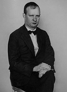 Foto de Paul Hindemith (1895-1963) jovem