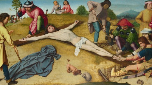 Gerard David: Cristo pregado na cruz
