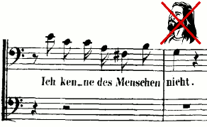 Bach: St. Matthew-Passion - 38a. Ich kenne des Menschen nicht