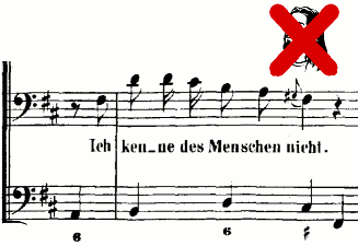 Bach: St. Matthew-Passion - 38c. Ich kenne des Menschen nicht