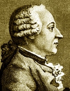 Barão von Grimm, que Mozart conheceu na sua juventude em Paris.