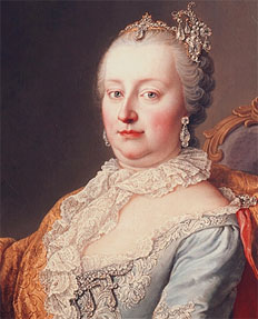 Maria Teresa da Áustria por Martin van Meyters (1759).